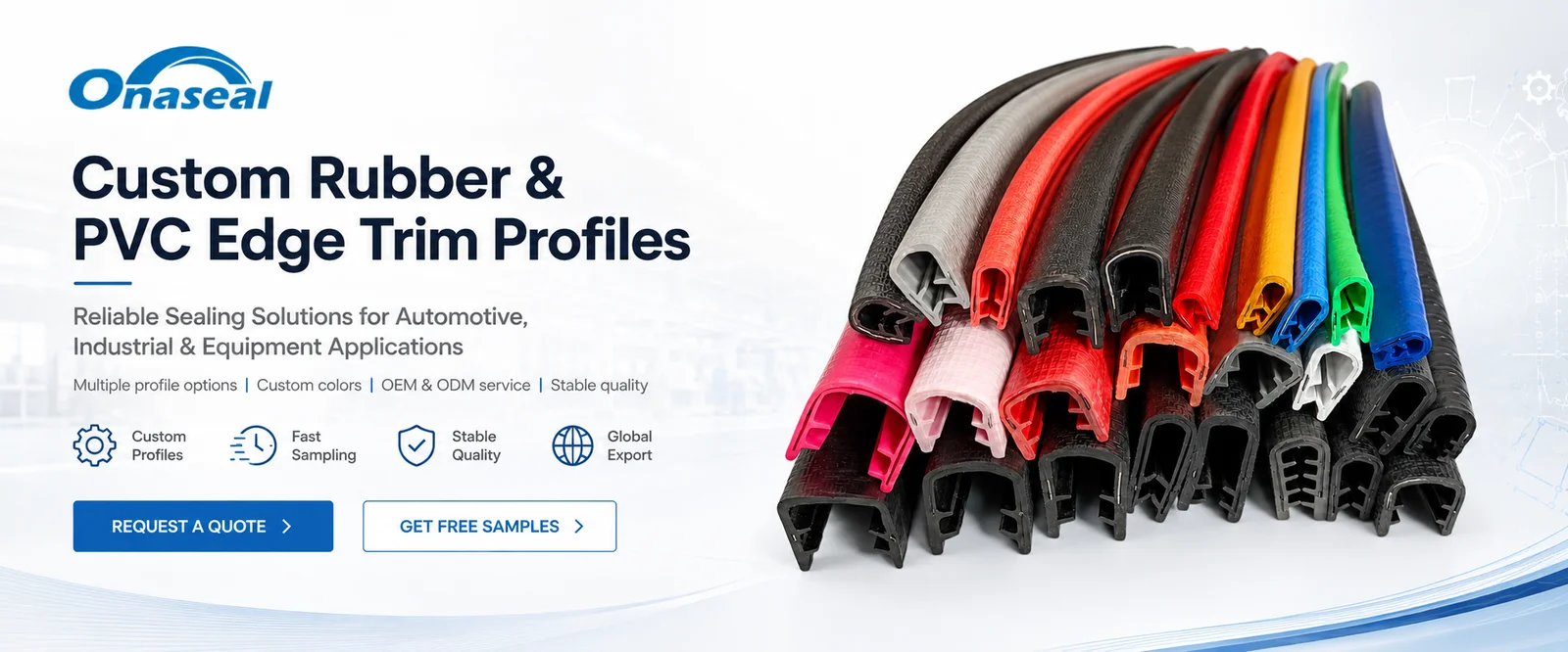 PVC Edge Trim Profiles