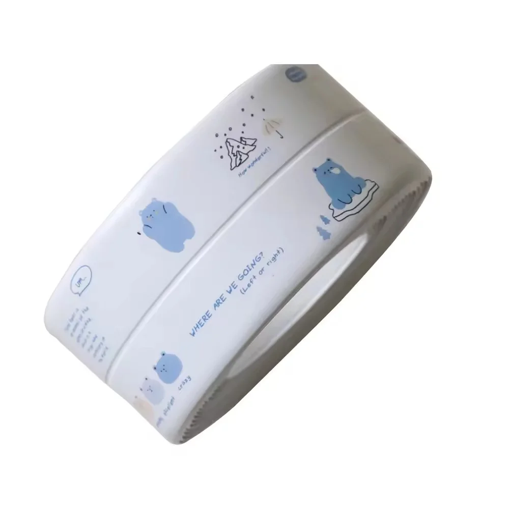 Printed Flexible Sealing Strip Roll